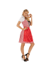 tectake Dirndlkleid/Frauentracht, Gr. S, Farblich top abgestimmte Schürze