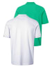 Kappa Poloshirt KMLogo Maltaxita in White-Green Chilly