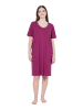 Ulla Popken Nachthemd in fuchsia pink