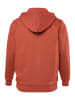 JP1880 Sweatjacke in ziegelbraun
