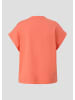 QS T-Shirt kurzarm in Orange