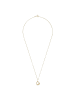 Amor Halskette Silber 925, gelbvergoldet in gold