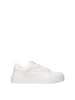 Dolce & Gabbana Weiß Leder Low Top Sneaker