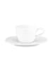 Seltmann Weiden 6er Set Espressotassen mit Untertassen Nori Home in 90 ml in weiß
