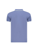 NORWAY 1963 Blau Baumwolle Herren Polo Hemd