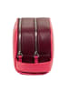 DuDu Thani Kosmetiktasche Leder 21 cm in himbeere