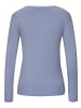 Vivance by Lascana V-Ausschnitt-Pullover in hellblau