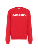 Kaffe Sweatshirt KAmila Loose fit in True Red
