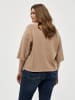 Peppercorn Pullover in Warm Sand Melange