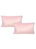 JACK 2er Set Teddy Flausch Kissen 30x50cm in hellblau