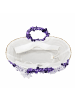 KASSANDRA Shopper Tasche in LILAC AND SILVER
