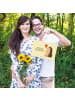 Mr. & Mrs. Panda Deko Schild Igel Luftballon mit Spruch in Gelb Pastell