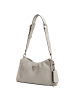 Guess Cresidia II Top Zip - Schultertasche 27 cm (black logo) in bone logo