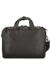 D&N Business Line - Aktentasche 40 cm Leder (black) in schwarz