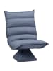 HOMCOM Bodenstuhl in Grau 62L x 70B x 95H cm
