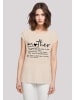 F4NT4STIC T-Shirt Muttertag Superwoman Mama in Whitesand
