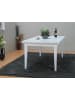 ebuy24 Esstisch Venedig Weiß 180 x 95 cm