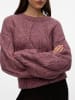 Vero Moda Strickpullover in Rose Brown