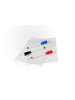 EASYmaxx Schreib-Set für Leuchtkasten schwarz/blau/rot 3 Stifte & 24 blanko Karten Bunt