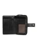 Bugatti Noemi Geldbörse RFID Schutz Leder 14 cm schwarz