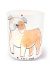 Mr. & Mrs. Panda Kerzenhalter Glas Englische Bulldogge Moment oh... in Transparent