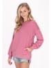 IZIA Women Sweatshirt in Dark Pink
