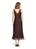 Vera Mont Kleid in schoko - 0001