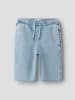 name it Shorts in Light Blue Denim