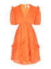IZIA Women Dress in orange