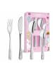 Kuppels 4-tlg. Kinderbesteck Set PRINZESSIN in edelstahl