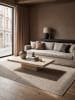 KADIMA DESIGN Läufer Geometrisch flachgewebt pflegeleicht Wohnzimmer Flur Esszimmer in Natur