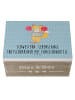 Mr. & Mrs. Panda Erinnerungsbox Schwestern Tratschpartner mit Sp... in Blau Pastell