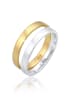 Elli Ring 925 Sterling Silber Bi Color_Tri Color, Ring Set in Silber