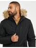 Threadbare Parka THB Jacket Clarkston in Black