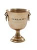 KADIMA DESIGN Champagnerkühler 28,5x37,5x28,5 cm Aluminium Massiv Sektkühler