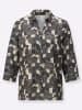 WITT WEIDEN Druckbluse in beige-schwarz-bedruckt