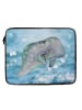 Mr. & Mrs. Panda Laptop Hülle Seekuh Chillen ohne Spruch in OZeichenanblue