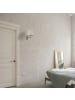 relaxdays 2 x Wandlampe in Beige/ Silber