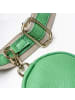 Lazarotti Milano Leather Umhängetasche Leder 23 cm in light green