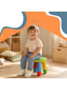 relaxdays Kinderhocker "Kunterbunt" - (H)26 x Ø28 cm