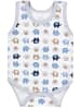 TupTam Baby Jungen Achselbody 5er Pack in blau/grau
