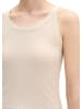 Marc O'Polo Ripp-Tanktop slim in Grey Silk