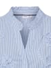 NÜMPH Bluse NUEmelia in blau weiß