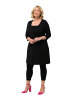 Ulla Popken Longshirt in schwarz