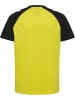 Hummel T-Shirt Raglanärmel Hmlmatch Kinder in BLAZING YELLOW/BLACK