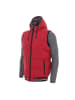 Ital-Design Jacke in Rot und Grau