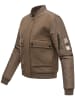 Navahoo Bomberjacke Willstehaben 14 in Stone Brown