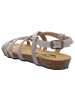 Plakton Sandale in silber