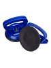 relaxdays 2x Saugheber in Blau - bis 45 kg