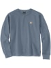 CARHARTT  T-Shirt Crewneck in blau in blau